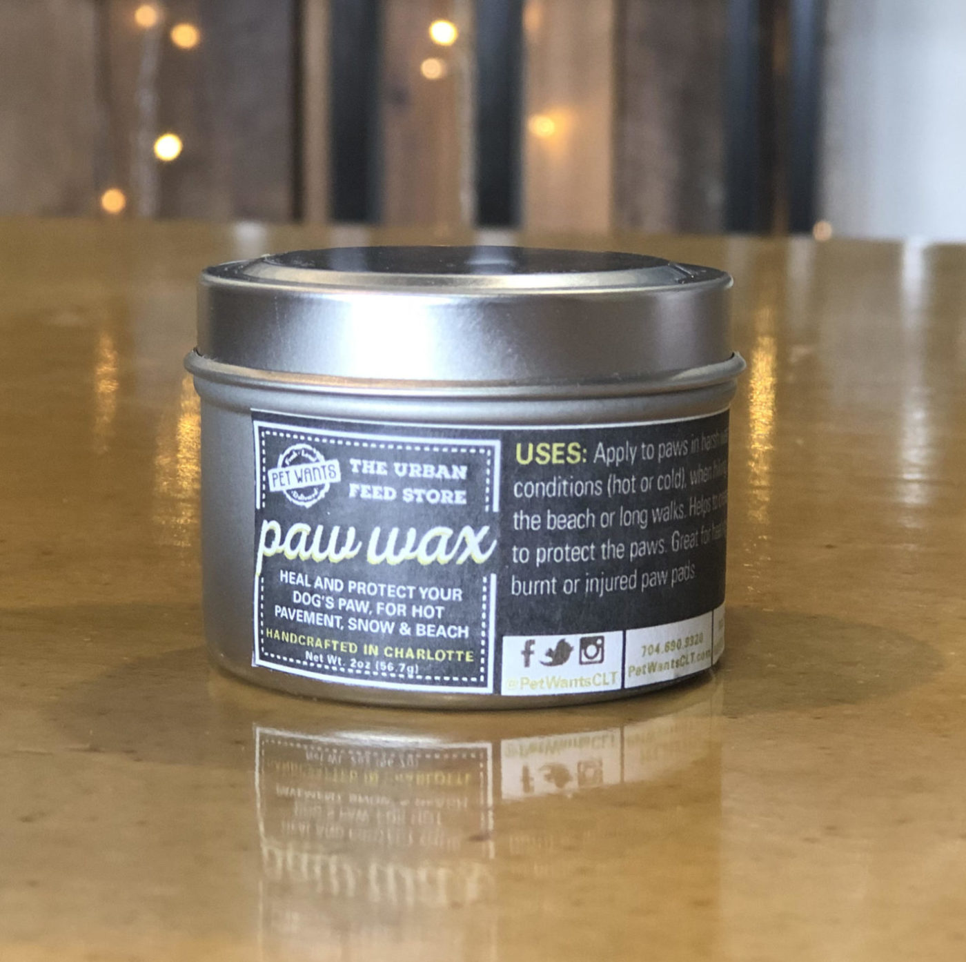 Paw Wax for Dogs Pet Wants Charlotte