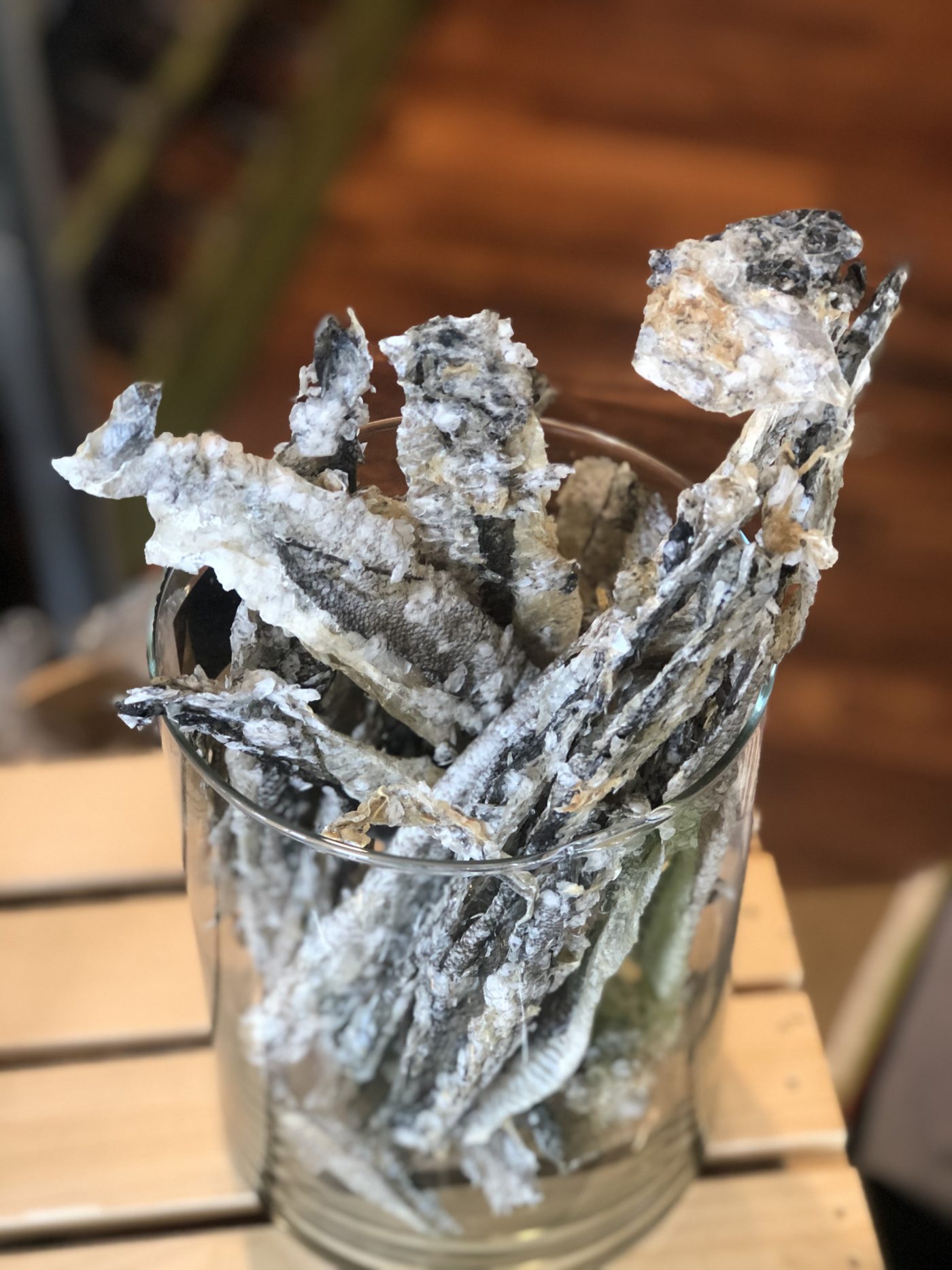 Freeze Dried Haddock Skin (per oz) Pet Wants Charlotte